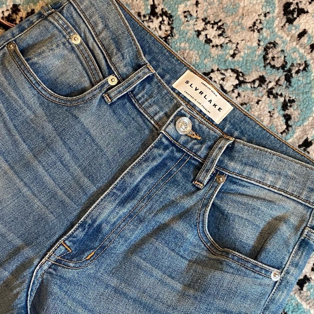 NWT Women’s SLVRLAKE Madison Jeans in Big Sur wash Size 26 - Picture 5 of 6